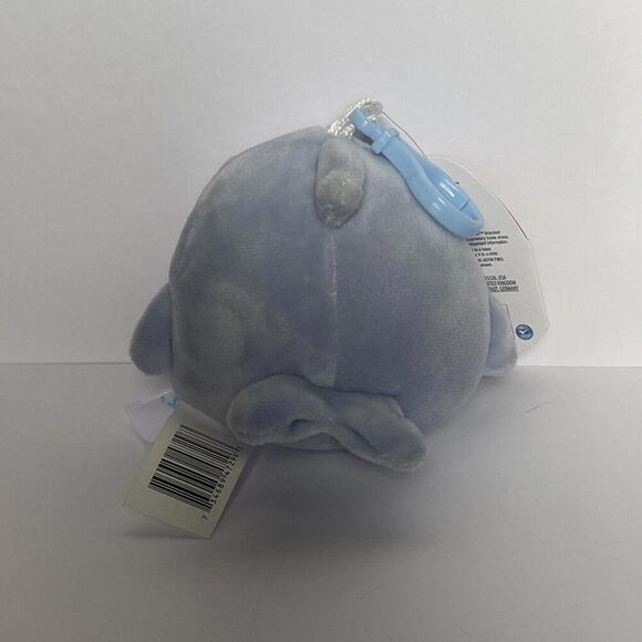 Squishmallows Clip Samir the Blue Whale-Valentines Day Collection- 3.5” NWT - Picture 2 of 3